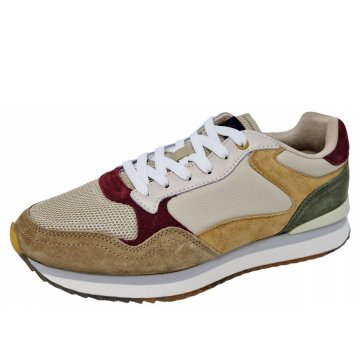 Hoff Herren Madrid Man Sneaker In Beige Brown Kombi