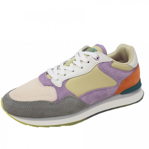 Hoff Damen Dana Point Sneaker In Grau Beige Lila