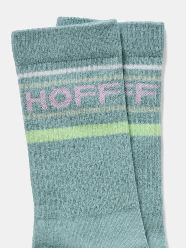 Hoff Herren Mintfarbene Logo-Socken