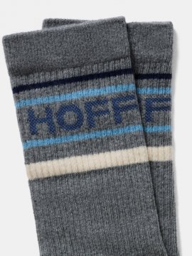 Hoff Herren Graue Logo-Socken