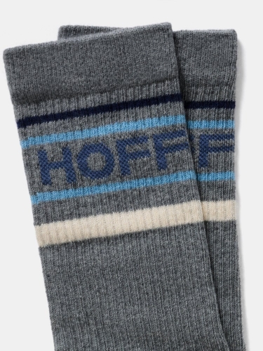 Hoff Herren Graue Logo-Socken