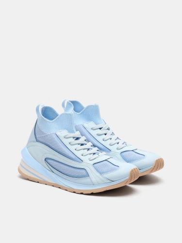 Hoff Herren Seven Flyknit Runner Hellblau