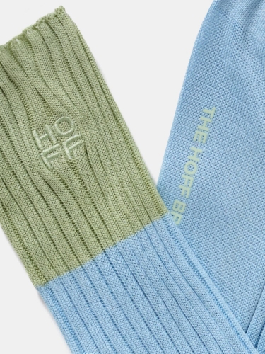 Hoff Herren Hellgrün-Blaue Socken