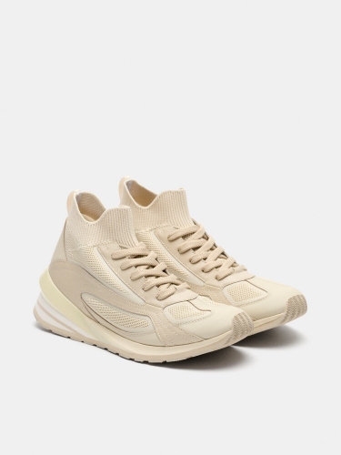 Hoff Herren Seven Flyknit Runner Beige