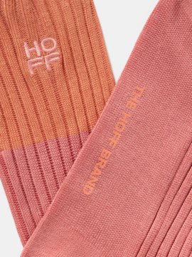 Hoff Herren Korall-Orange Socke